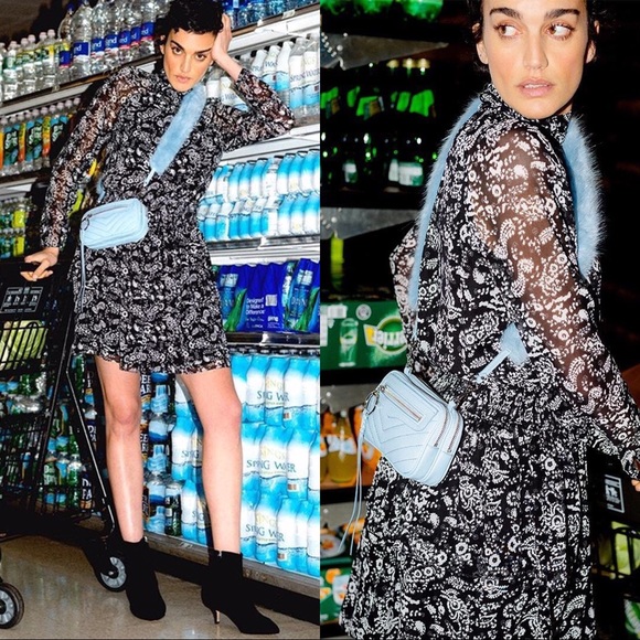 new ✦ Rebecca Minkoff ✦ Guitar Strap Crossbody Bag - Picture 5 of 8